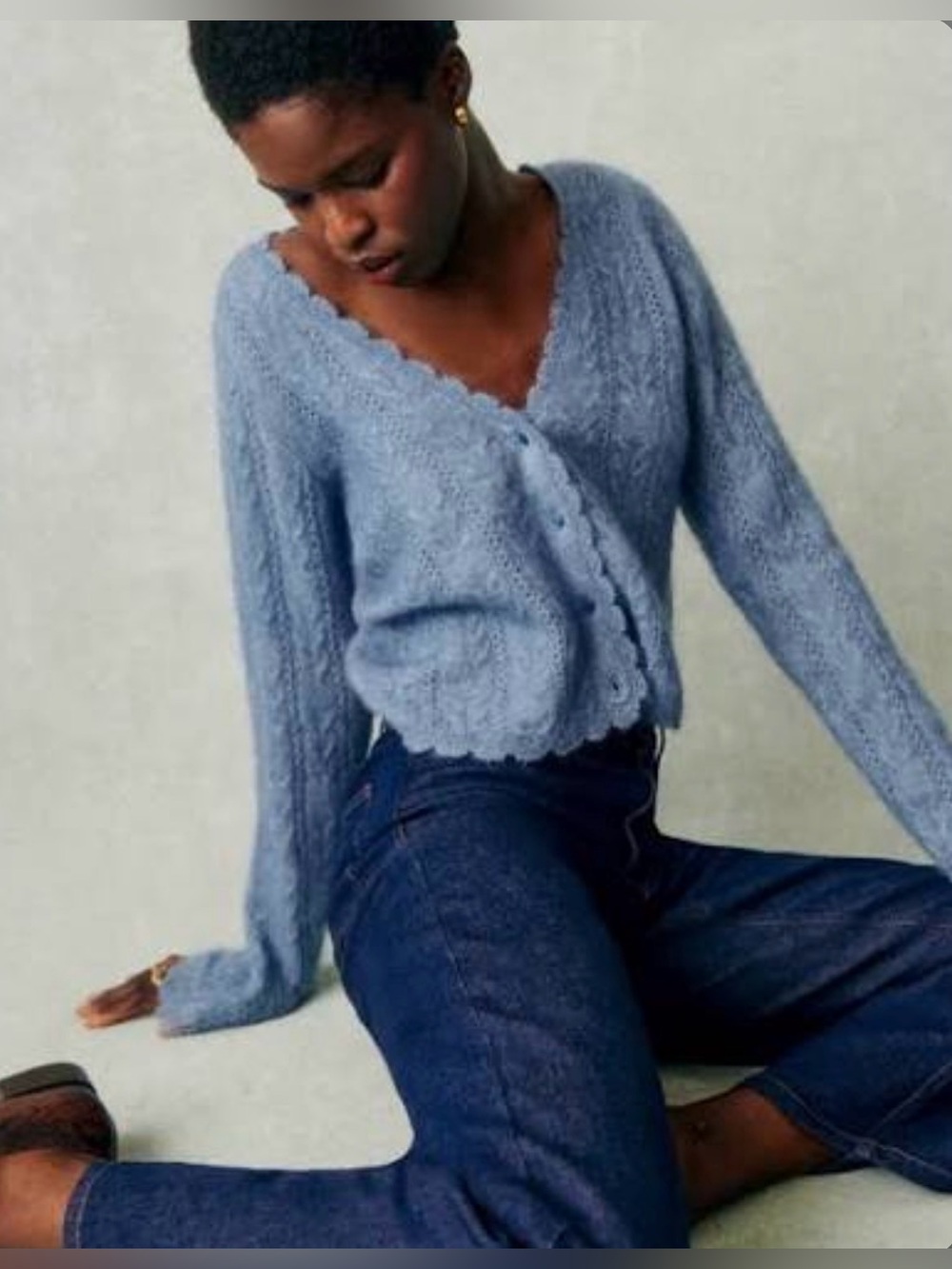 NWOT Sezane Verda Cardigan - Picture 11 of 12